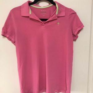 Lilly Pulitzer Resort Fit Polo Stop Size Small